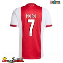 Camisa de Futebol Ajax Raul Moro #7 Equipamento Principal 2025-26 Manga Curta